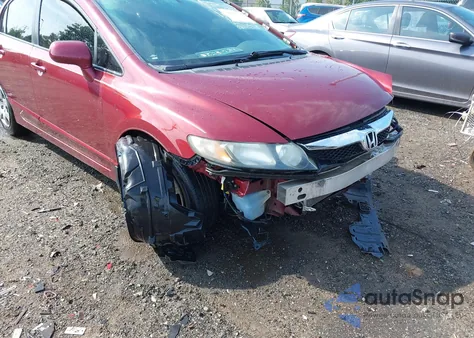 2010 Honda Civic Lx из США, поврежденный, VIN 2HGFA1F55AH502162